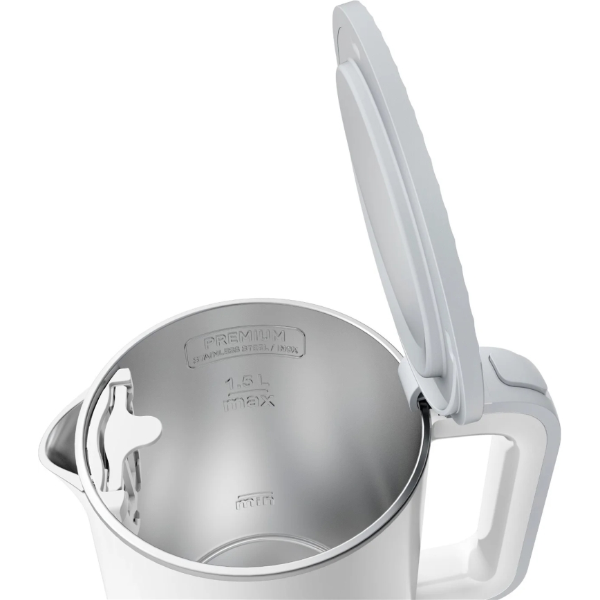 Tefal - Kattila SENSE 1,5 l 1800W/230V valkoinen