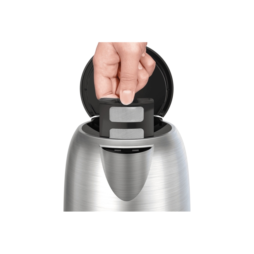 Tefal - Kattila SUBITO 1,7l 2400W/230V ruostumaton/musta