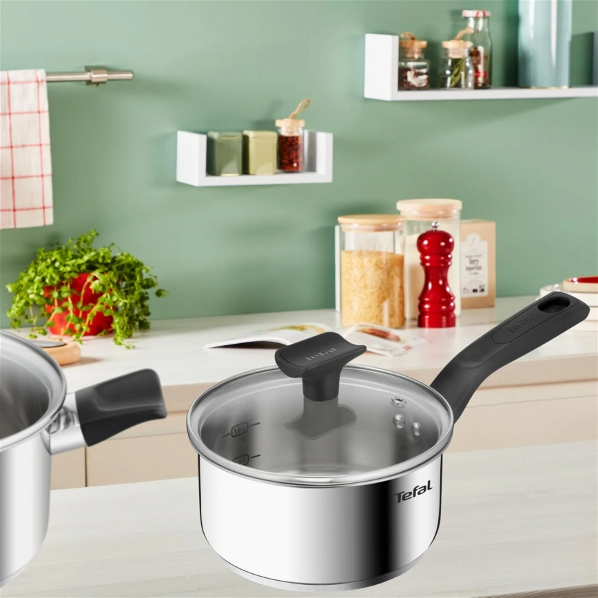 Tefal - Kattilasetti 6 kpl DELICIOUS ruostumaton