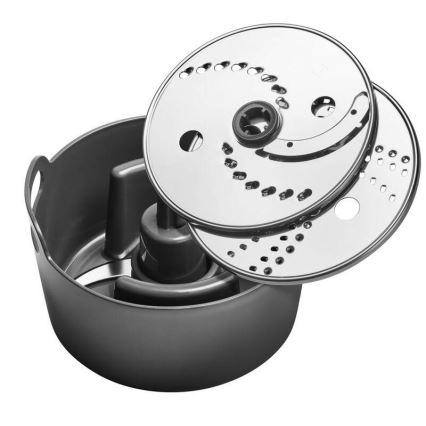Tefal - Keittiörobotti DOUBLE FORCE 1000W/230V musta