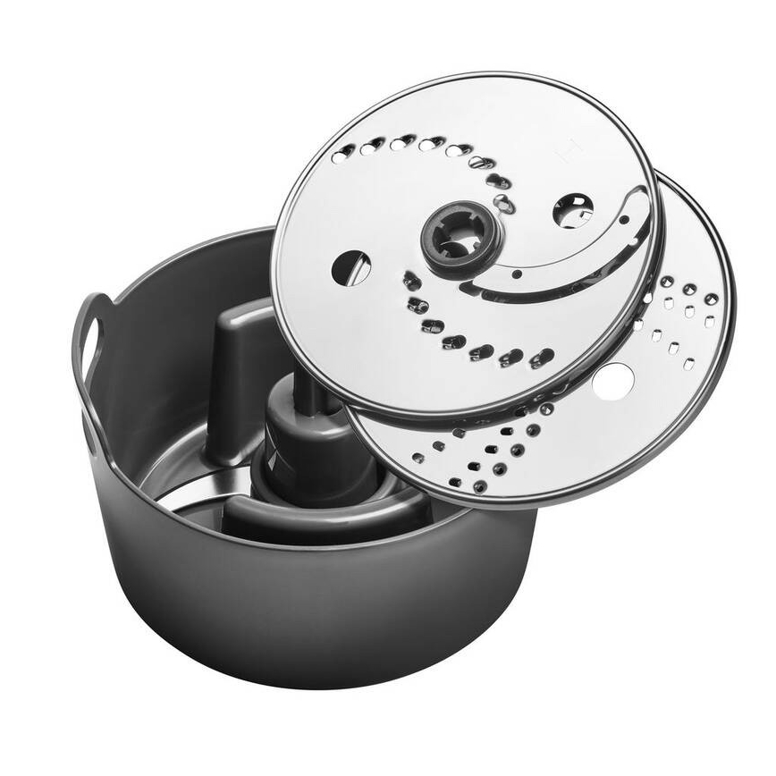 Tefal - Keittiörobotti DOUBLE FORCE 1000W/230V musta