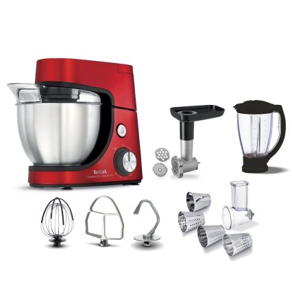 Tefal - Keittiörobotti MASTERCHEF GOURMET 1100W/230V punainen