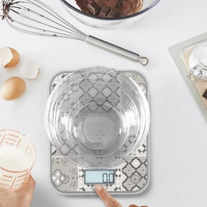 Tefal - Keittiövaaka OPTISS 2xAAA beige
