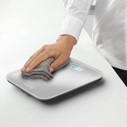 Tefal - Keittiövaaka OPTISS 2xAAA harmaa