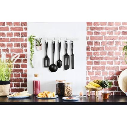 Tefal - Keittiövälinesarja 9 kpl BIENVENUE musta