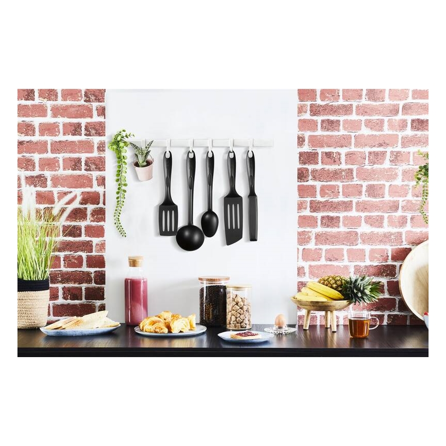 Tefal - Keittiövälinesarja 9 kpl BIENVENUE musta