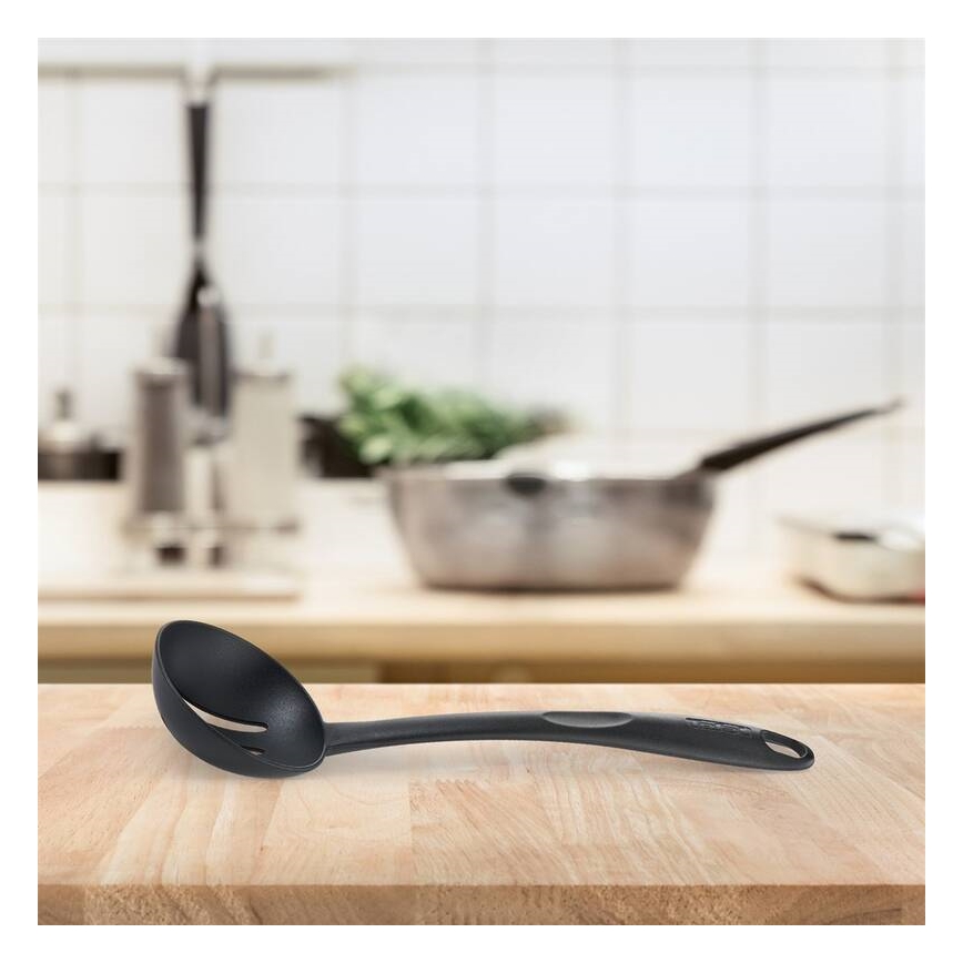 Tefal - Keittiövälinesarja 9 kpl BIENVENUE musta