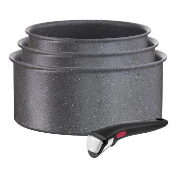 Tefal - Keittoastiasarja 4 kpl INGENIO BLACK STONE
