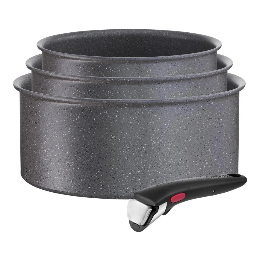 Tefal - Keittoastiasarja 4 kpl INGENIO BLACK STONE