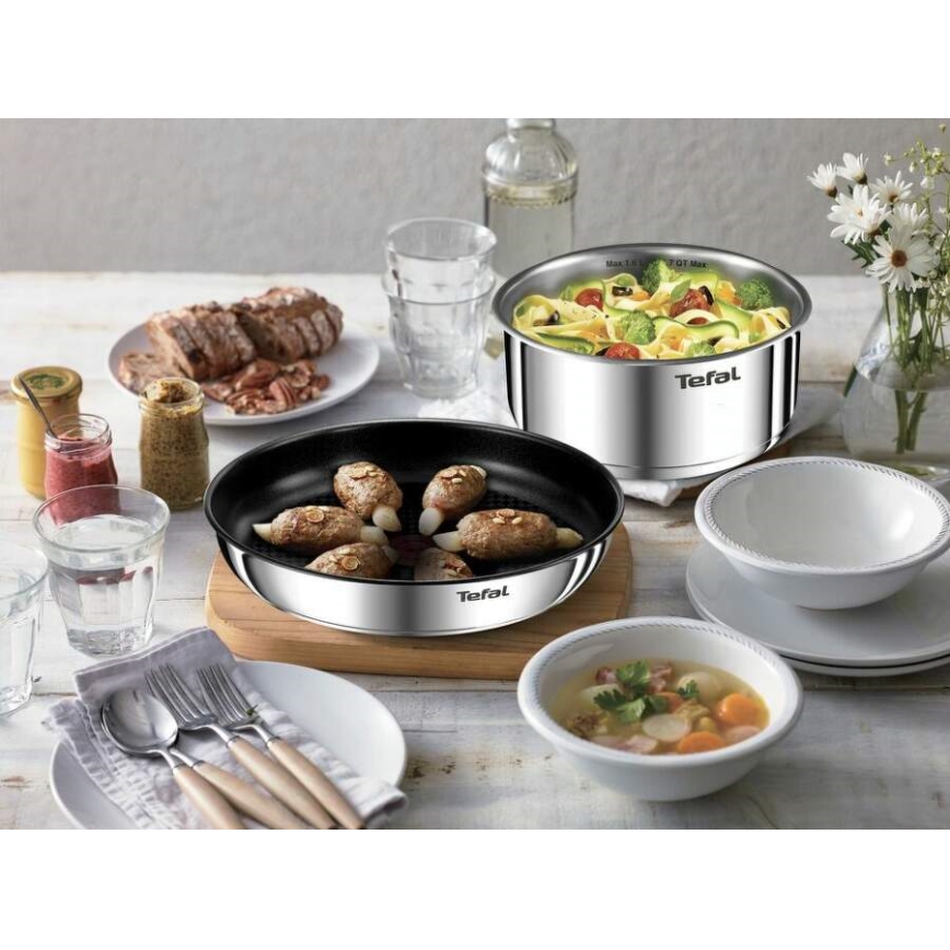 Tefal - Keittoastiasarja 5 kpl INGENIO EMOTION ruostumaton