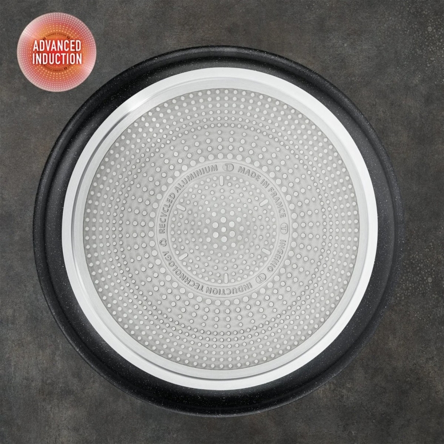 Tefal - Keittoastiasarja 8 kpl INGENIO BLACK STONE