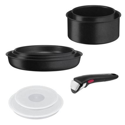 Tefal - Keittoastiasarja 8 kpl INGENIO BLACK STONE