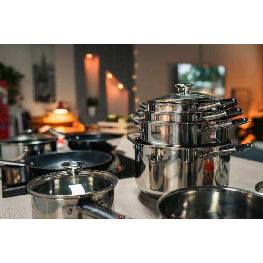 Tefal - Keittoastiasarja 9 kpl COOK EAT ruostumaton