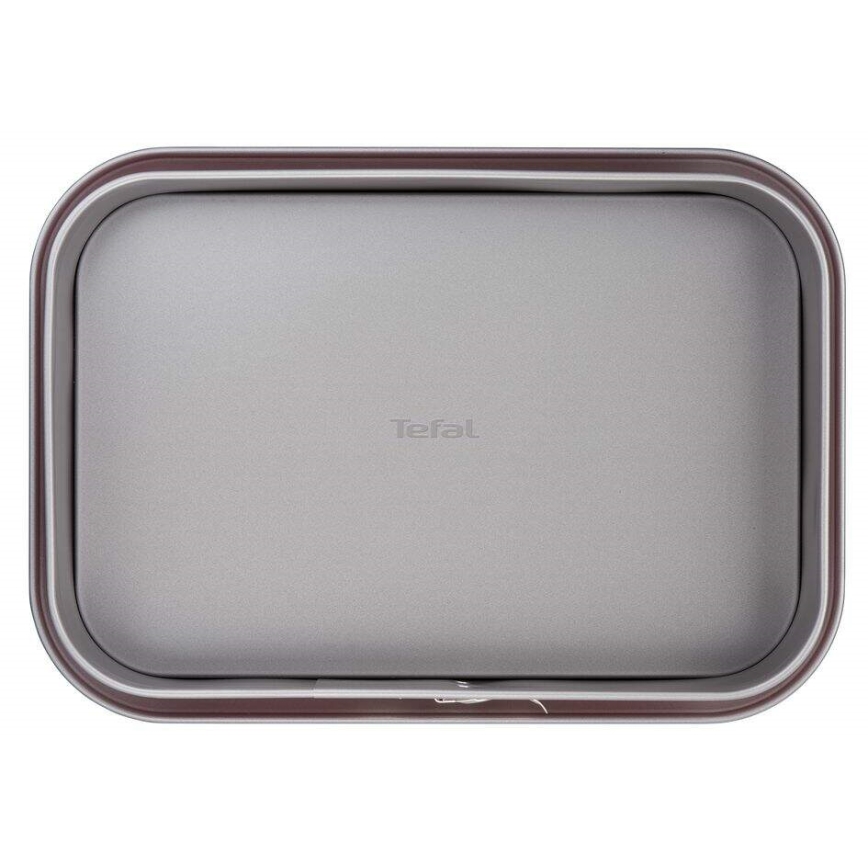 Tefal - Kokoontaittuva kakkumuotti DELIBAKE 36x24 cm punainen