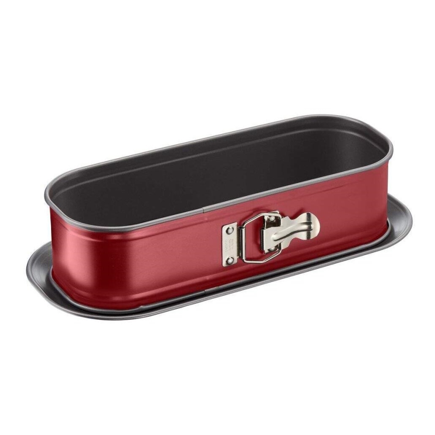 Tefal - Kokoontaittuva soikea uunivuoka DELIBAKE 30x11 cm punainen