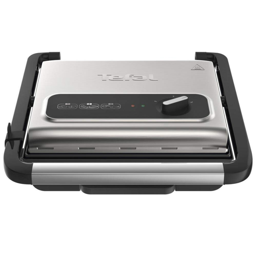 Tefal - Kontaktigrilli INICIO 2000W/230V musta/ruostumaton