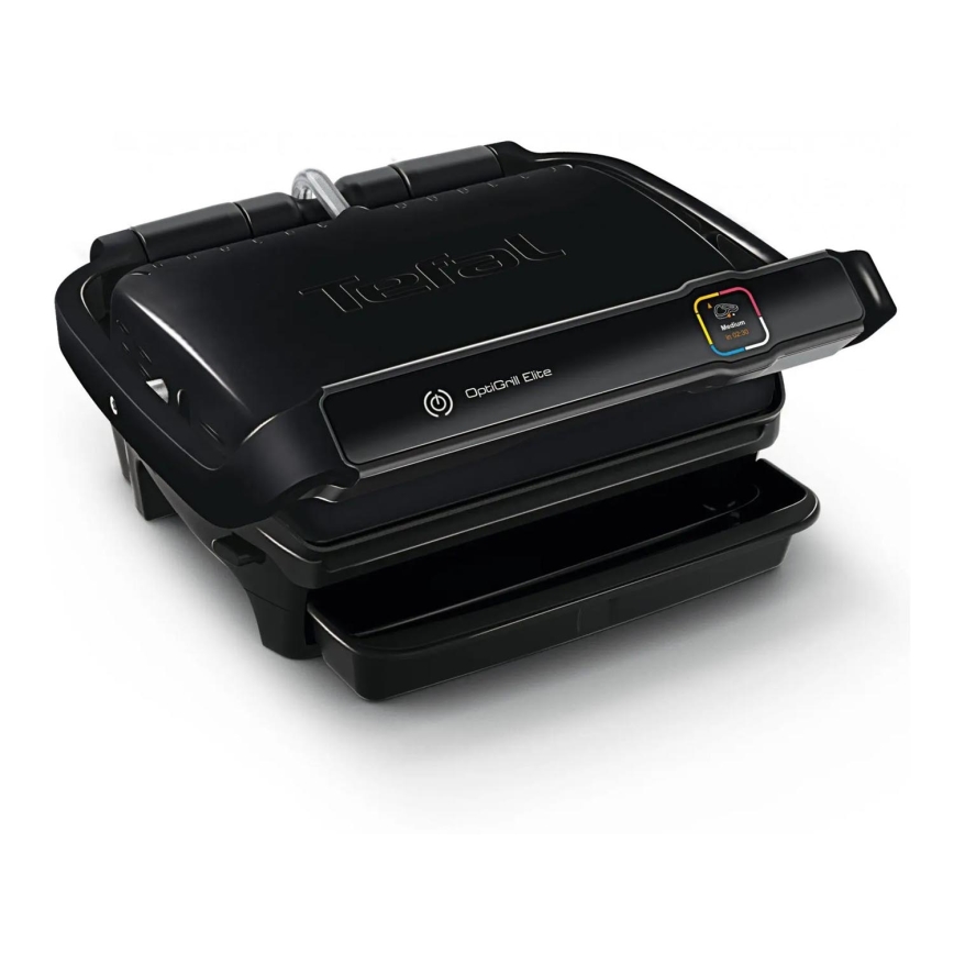 Tefal - Kontaktigrilli OPTIGRILL ELITE 2000W/230V musta