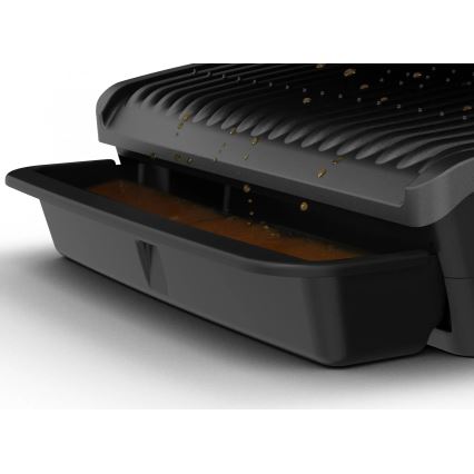 Tefal - Kontaktigrilli OPTIGRILL ELITE 2000W/230V musta