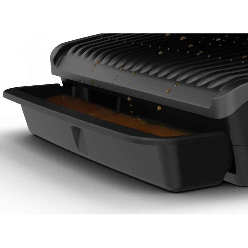 Tefal - Kontaktigrilli OPTIGRILL ELITE 2000W/230V musta