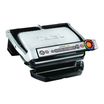 Tefal - Kontaktigrilli OPTIGRILL+ INOX WAFFLES 2000W/230V musta/kromi