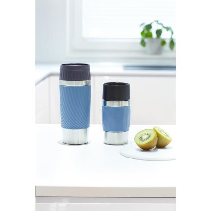 Tefal - Lämpömuki 300 ml COMPACT MUG ruostumaton/sininen