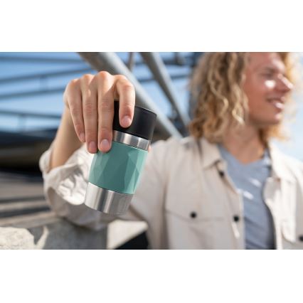 Tefal - Lämpömuki 300 ml COMPACT MUG ruostumaton/vihreä
