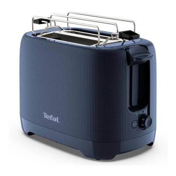 Tefal - Leivänpaahdin kahdella aukolla MORNING 850W/230V sininen