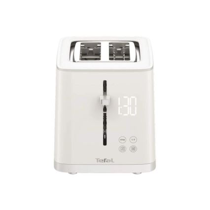 Tefal - Leivänpaahdin kahdella aukolla SENSE 850W/230V valkoinen