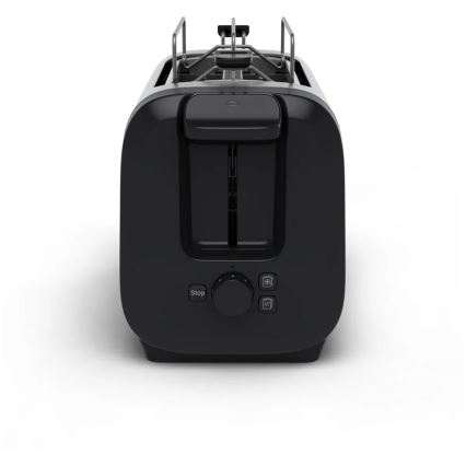 Tefal - Leivänpaahdin kahdella aukolla SUBITO 1300W/230V musta/ruostumaton