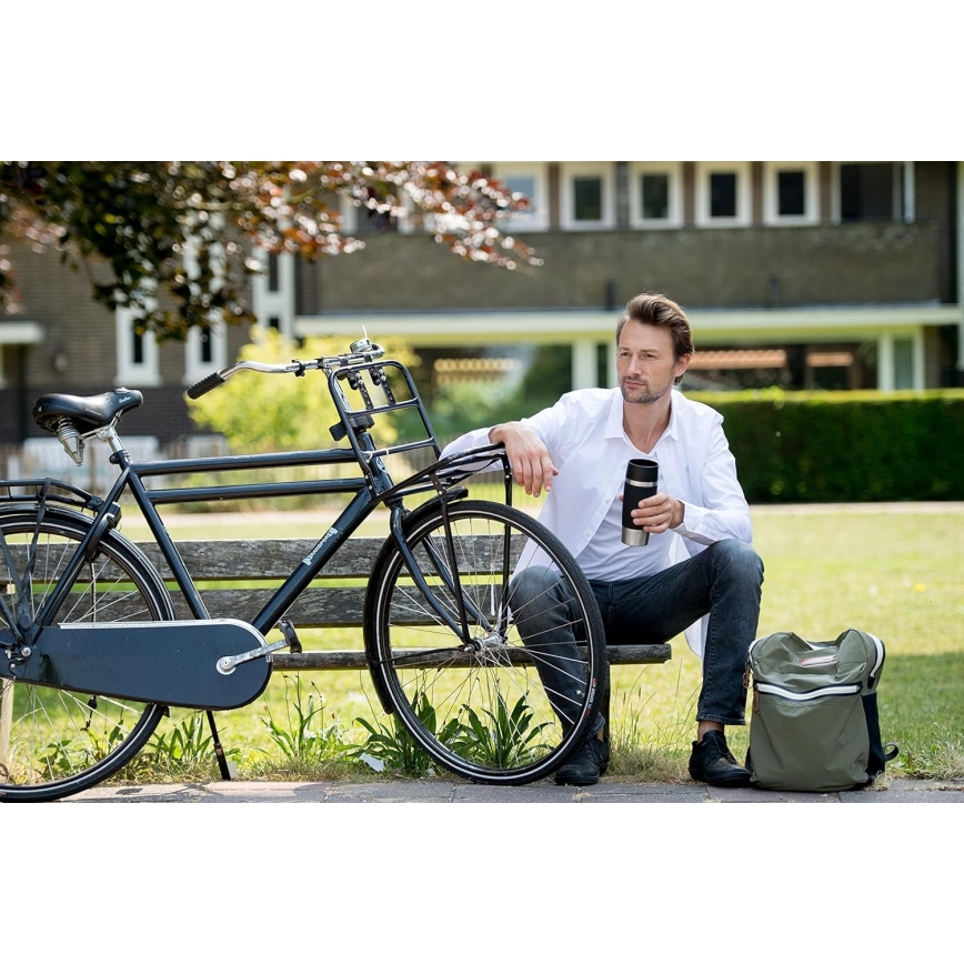 Tefal - Matkateräksinen matkamuki 360 ml TRAVEL MUG musta