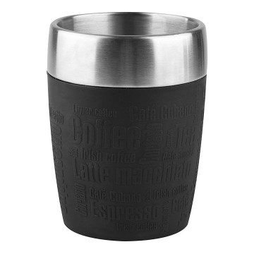 Tefal - Matkamuki 200 ml TRAVEL CUP ruostumaton/musta
