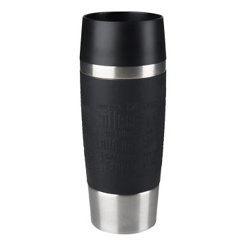 Tefal - Matkamuki 360 ml TRAVEL MUG ruostumaton/musta