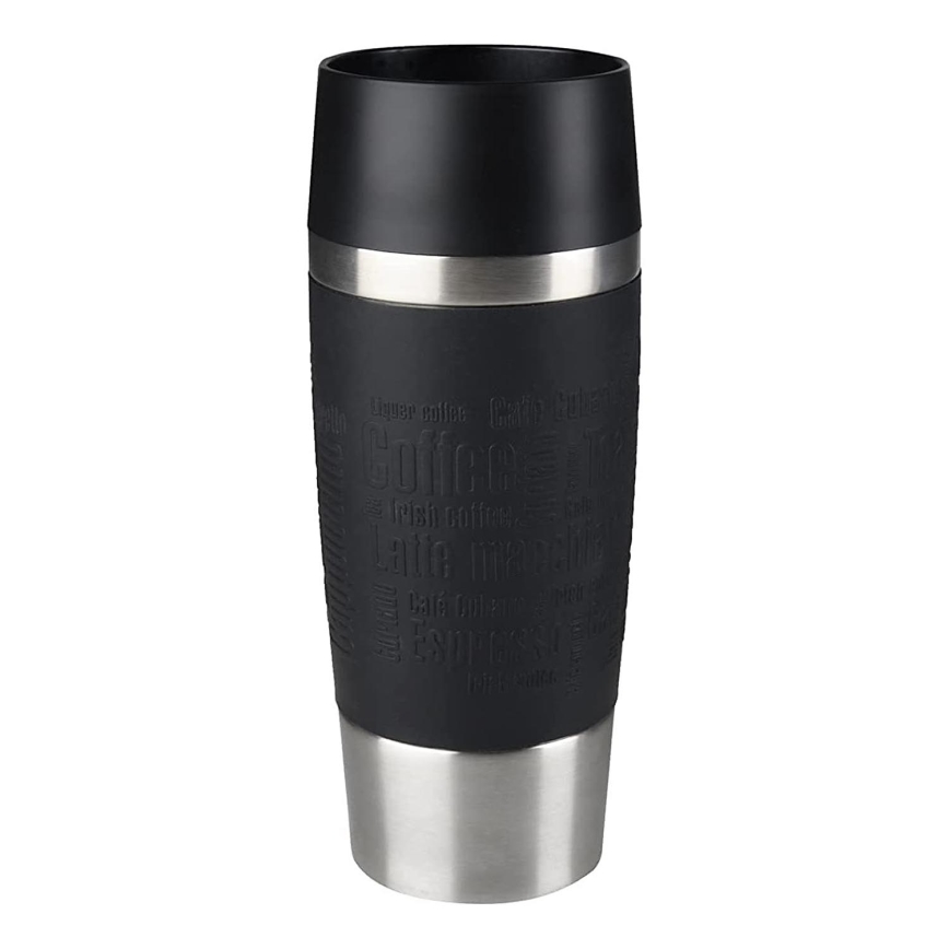 Tefal - Matkamuki 360 ml TRAVEL MUG ruostumaton/musta