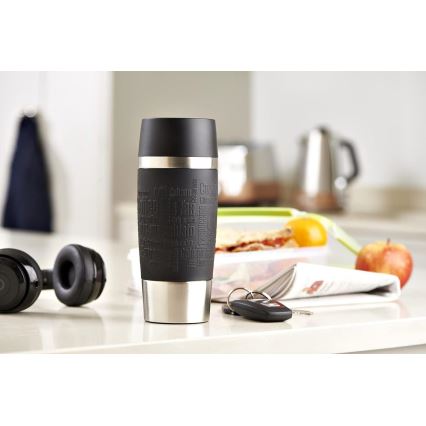 Tefal - Matkamuki 360 ml TRAVEL MUG ruostumaton/musta