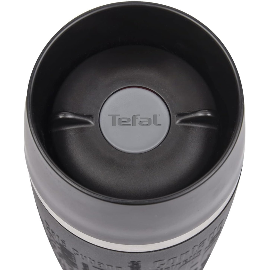 Tefal - Matkamuki 360 ml TRAVEL MUG ruostumaton/musta