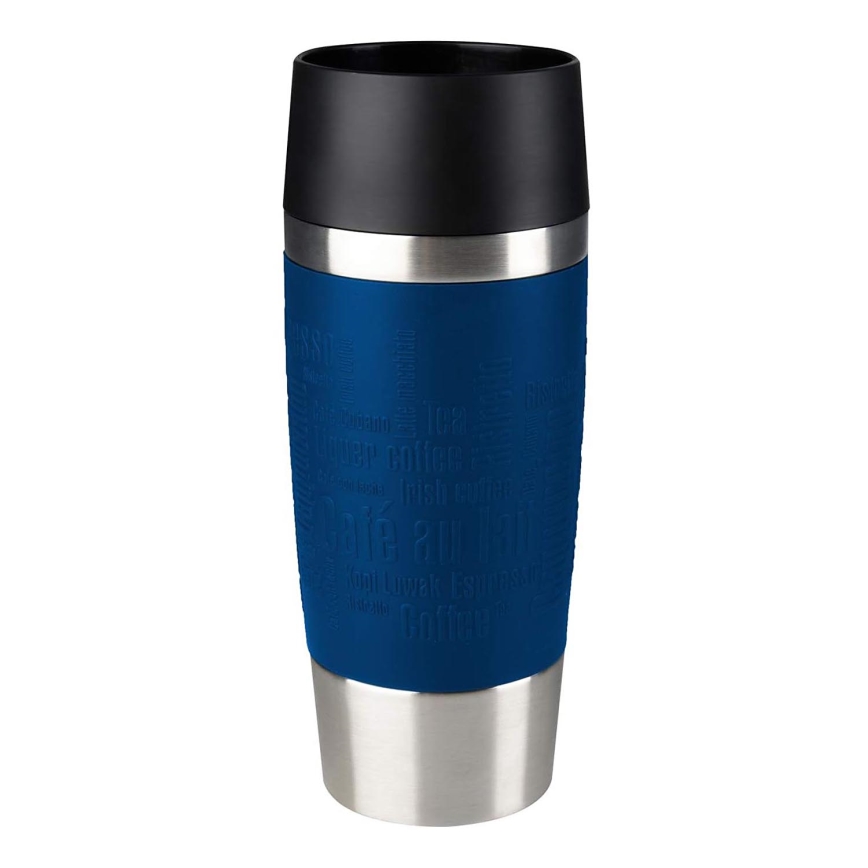 Tefal - Matkamuki 360 ml TRAVEL MUG ruostumaton/tummansininen