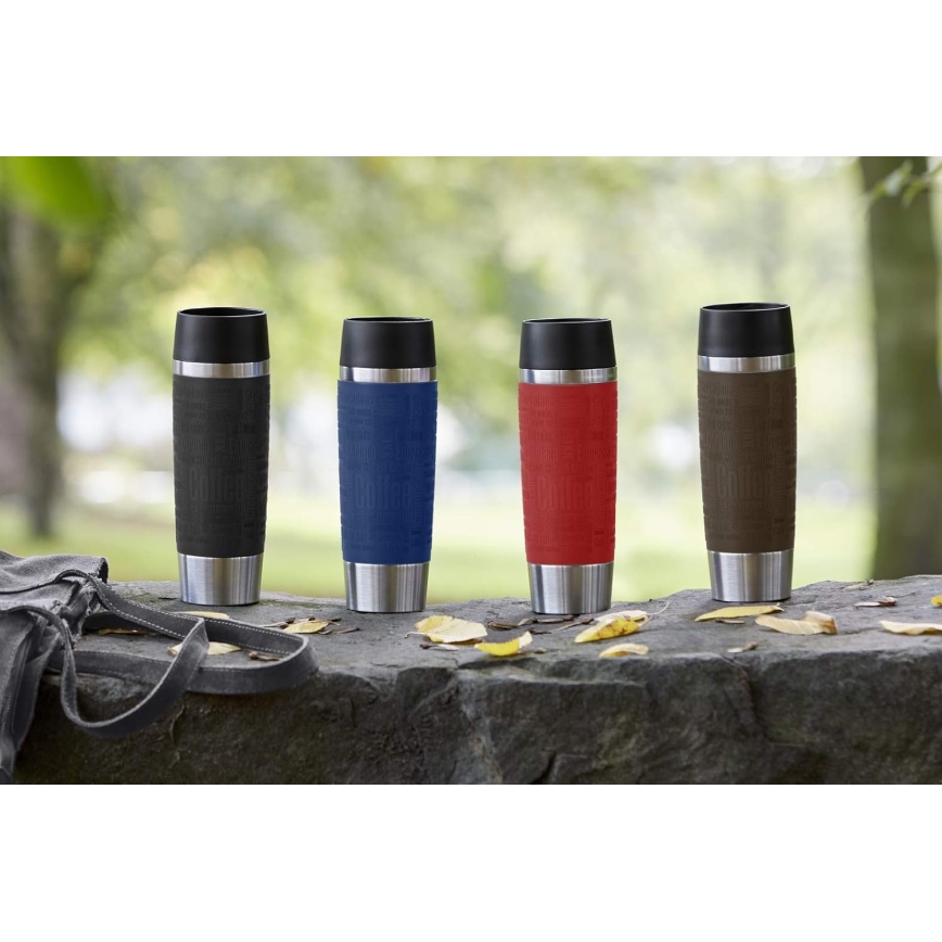 Tefal - Matkamuki 360 ml TRAVEL MUG ruostumaton/tummansininen