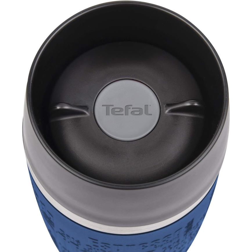 Tefal - Matkamuki 360 ml TRAVEL MUG ruostumaton/tummansininen