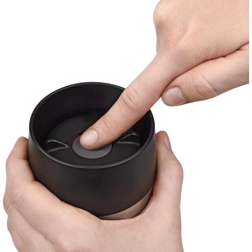 Tefal - Matkamuki 360 ml TRAVEL MUG ruostumaton/vihreä