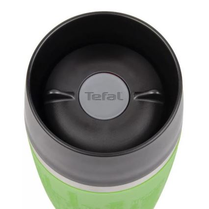 Tefal - Matkamuki 360 ml TRAVEL MUG ruostumaton/vihreä
