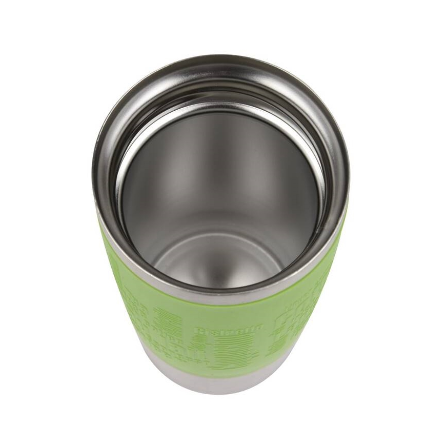 Tefal - Matkamuki 360 ml TRAVEL MUG ruostumaton/vihreä