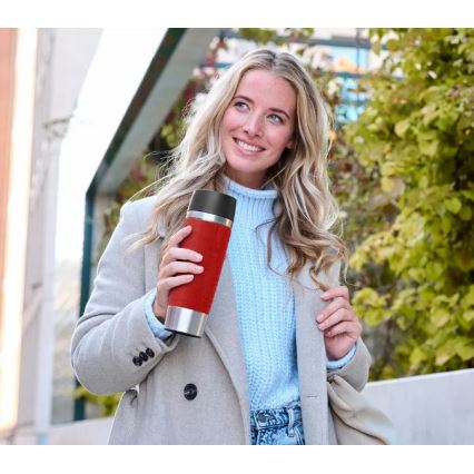 Tefal - Matkamuki 500 ml TRAVEL MUG ruostumaton/punainen