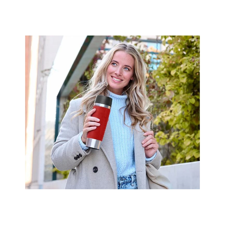 Tefal - Matkamuki 500 ml TRAVEL MUG ruostumaton/punainen
