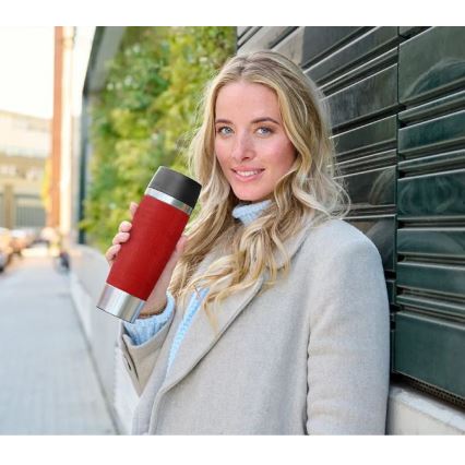Tefal - Matkamuki 500 ml TRAVEL MUG ruostumaton/punainen