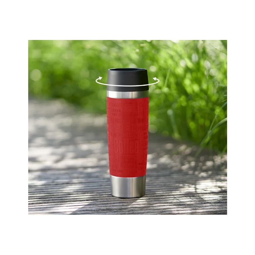 Tefal - Matkamuki 500 ml TRAVEL MUG ruostumaton/punainen