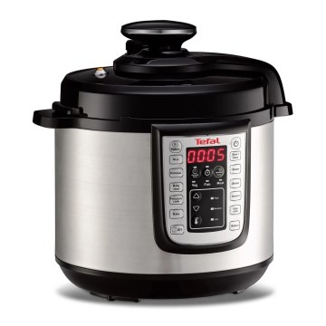 Tefal - Monitoiminen sähköinen painekattila ALL IN ONE POT 1100W/230V mattakromi/musta