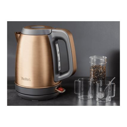 Tefal - Nopea vedenkeitin COPPERTINTO 1,7 l 2400W/230V
