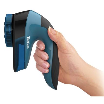 Tefal - Nukanpoistolaite LINT 2xAA musta/sininen