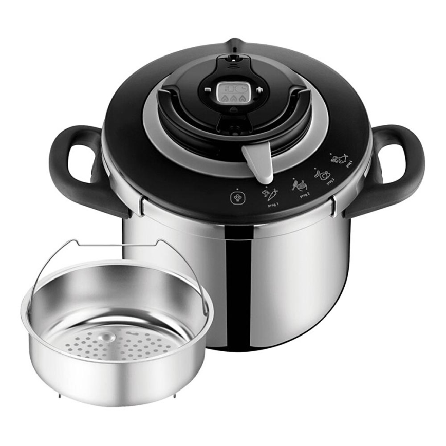 Tefal - Painekattila 8 l CLIPSO+ CHEF ruostumaton teräs