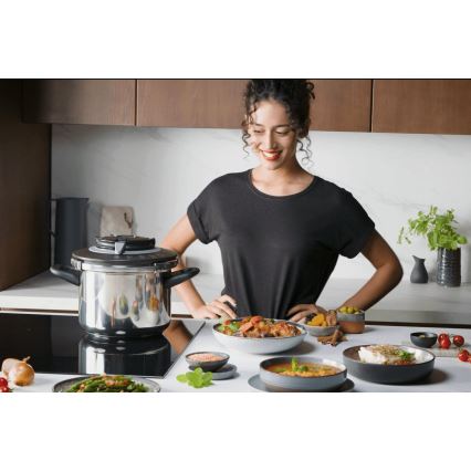 Tefal - Painekeitin 6 l CLIPSO+ CHEF ruostumatonta terästä